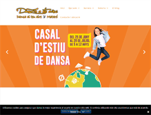 Tablet Screenshot of danzaatuairemataro.com